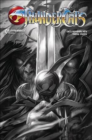 Thundercats (2024) issue 1-ZF Francesco Mattina 1:10 B&W Cover