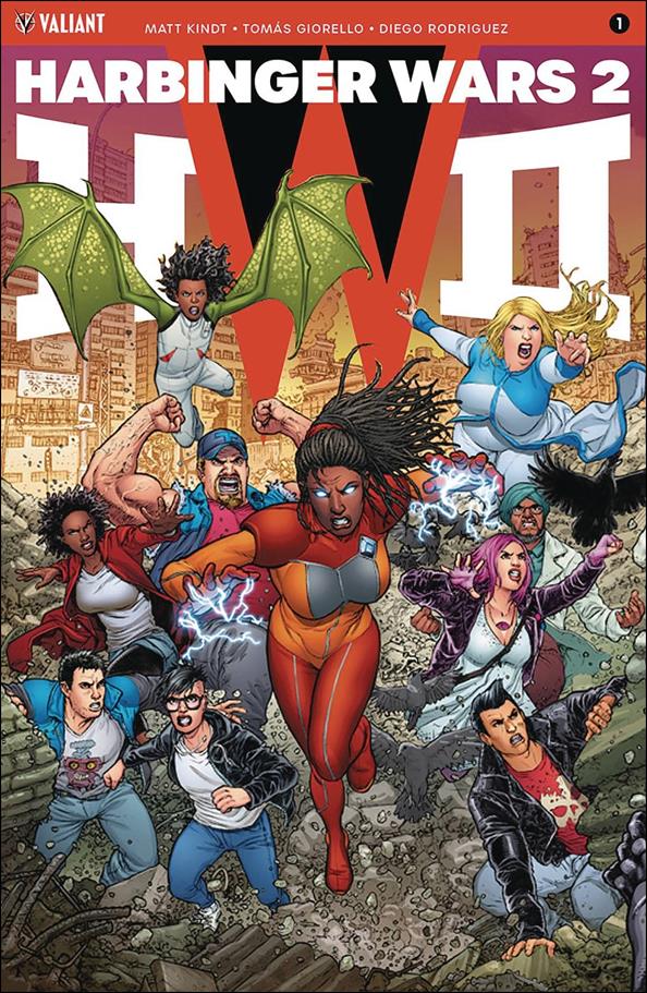 Harbinger Wars 2 issue 1-E Juan Jose Ryp Interlocking 1:20 Cover