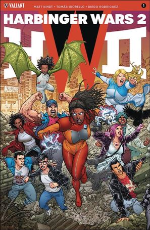 Harbinger Wars 2 issue 1-E Juan Jose Ryp Interlocking 1:20 Cover