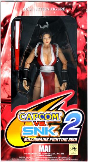 Capcom vs SNK 2 figure 7 Mai (Red)