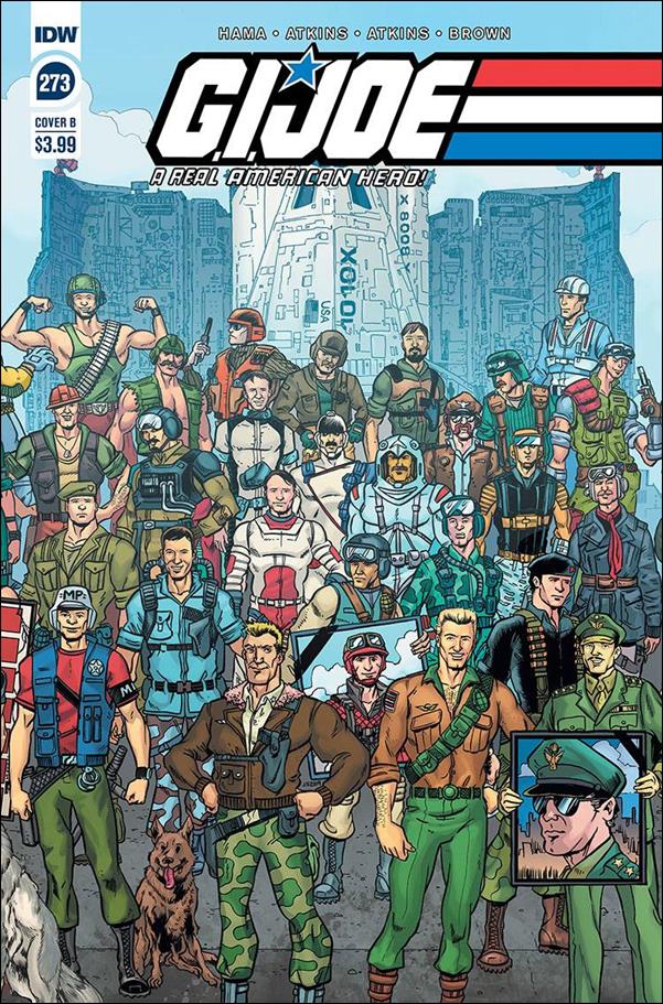 G.I. Joe: A Real American Hero issue 273-B Jamie Sullivan Cover