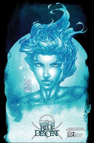 Michael Turner's Fathom: Blue Descent issue 2-C Michael Turner Cover