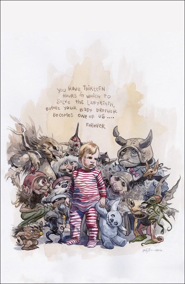 Jim Henson's Labyrinth: Coronation issue 1-D Jill Thompson 1:25 Cover