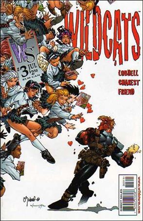 Wildcats (1999) issue 3-B Chris Bachalo Cover