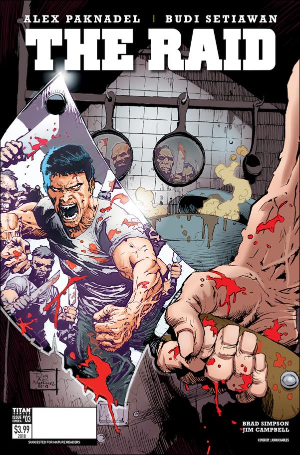 Raid issue 3 Roy Allen Martinez Cover