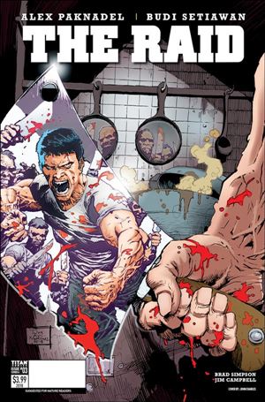 Raid issue 3 Roy Allen Martinez Cover