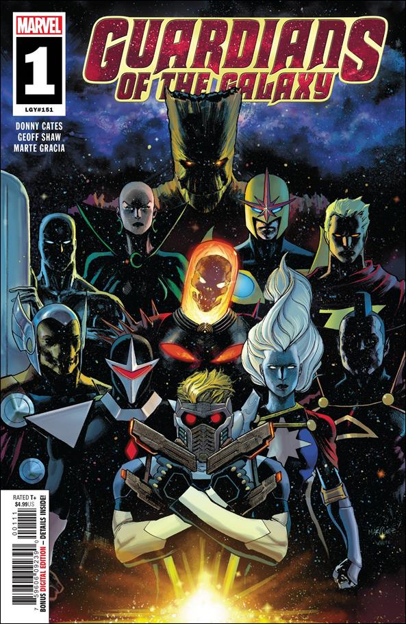 Guardians of the Galaxy (2019) issue 1 Geoff Shaw Cover