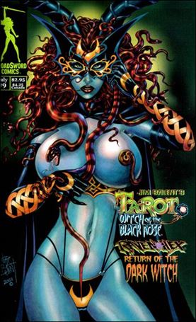 Tarot: Witch of the Black Rose issue 9-B Tarot and Snake Cover