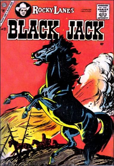 Rocky Lane's Black Jack issue 21