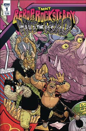 Teenage Mutant Ninja Turtles: Bebop & Rocksteady Hit The Road Cover Image 1