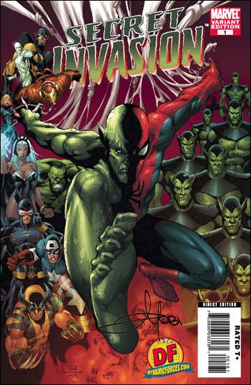 Secret Invasion (2008) issue 1-L Dynamic Forces (Signed by Mel Rubi)