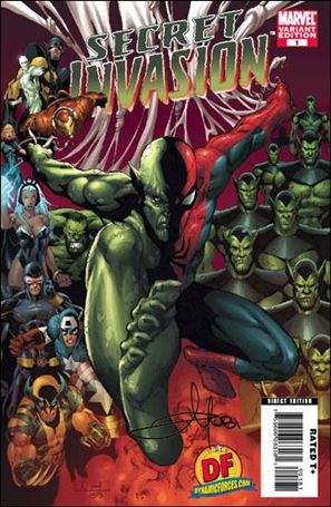 Secret Invasion (2008) issue 1-L Dynamic Forces (Signed by Mel Rubi)