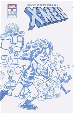 Exceptional X-Men (2024) issue 8-D Chris Giarrusso Line 1:50 MU Wraparound Cover