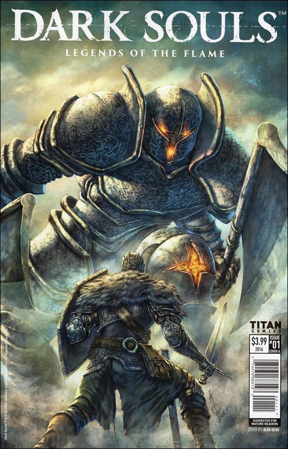 Dark Souls:  Legends of the Flame issue 1 Alan Quah Cover