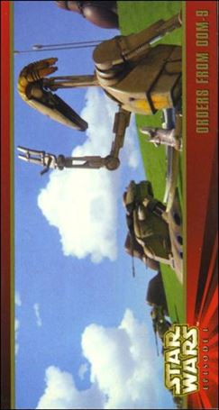 Star Wars: Episode I Widevision: Series 1 (Base Set) card 66 Orders from OOM-9