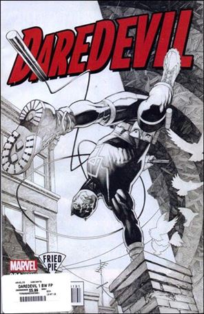 Daredevil (2016) issue 1-J Polybagged Chris Stevens Fried Pie Sketch Cover
