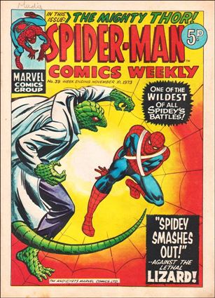 Spider-Man: Comics Weekly (UK) issue 39