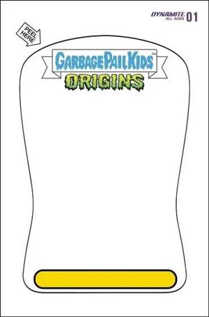 Garbage Pail Kids: Origins issue 1-G Blank Trading Card Authentix FOC Cover