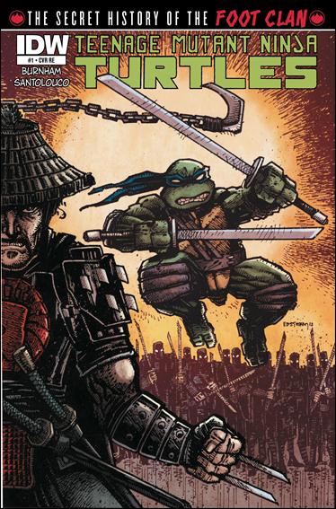 Teenage Mutant Ninja Turtles: The Secret History of the Foot Clan issue 1-G K. Eastman Jetpack Comics Connecting Cover 1/500