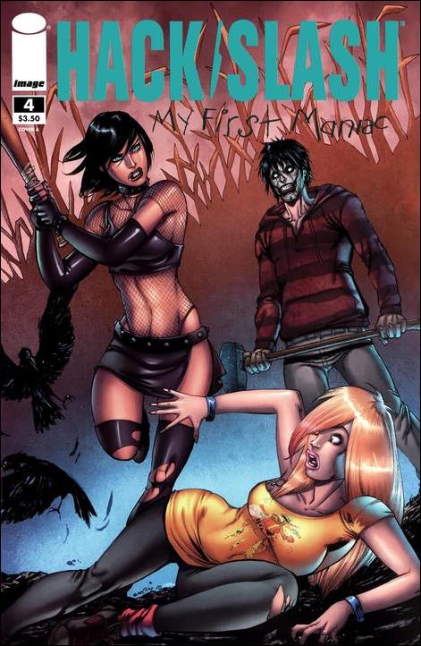 Hack/Slash: My First Maniac issue 4-C Tim Seeley Corrected Edition Cover