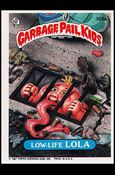Garbage Pail Kids: Series 09 (Base Set) card 366a Low-Life Lola