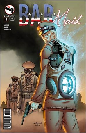 B.A.R. Maid issue 4-B Pasquale Qualano Cover