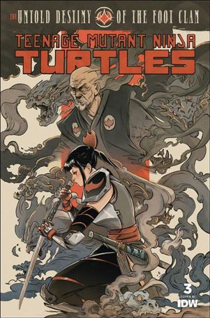Teenage Mutant Ninja Turtles: The Untold Destiny of the Foot Clan issue 3-C Santtos 1:10 Cover