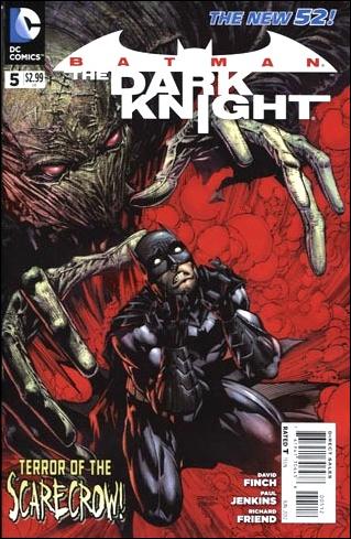 Batman: The Dark Knight (2011/11) issue 5-C Red Cover (2nd Printing)