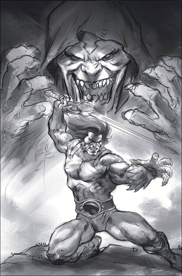 Thundercats (2024) issue 1-U Lucio Parrillo Line Art Virgin 1:25 Cover