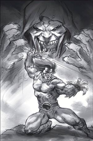 Thundercats (2024) issue 1-U Lucio Parrillo Line Art Virgin 1:25 Cover