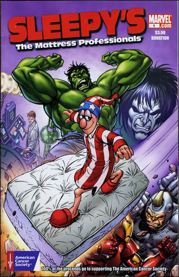 Sleepy's / Hulk Custom Comic issue nn