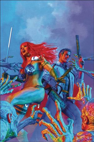 Red Sonja vs. the Army of Darkness issue 1-J Mark Spears Virgin Cover