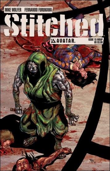 Stitched issue 15-B Wraparound Cover