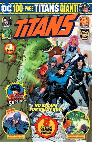Titans Giant (2020) issue 1-B Direct Market Edition Cover