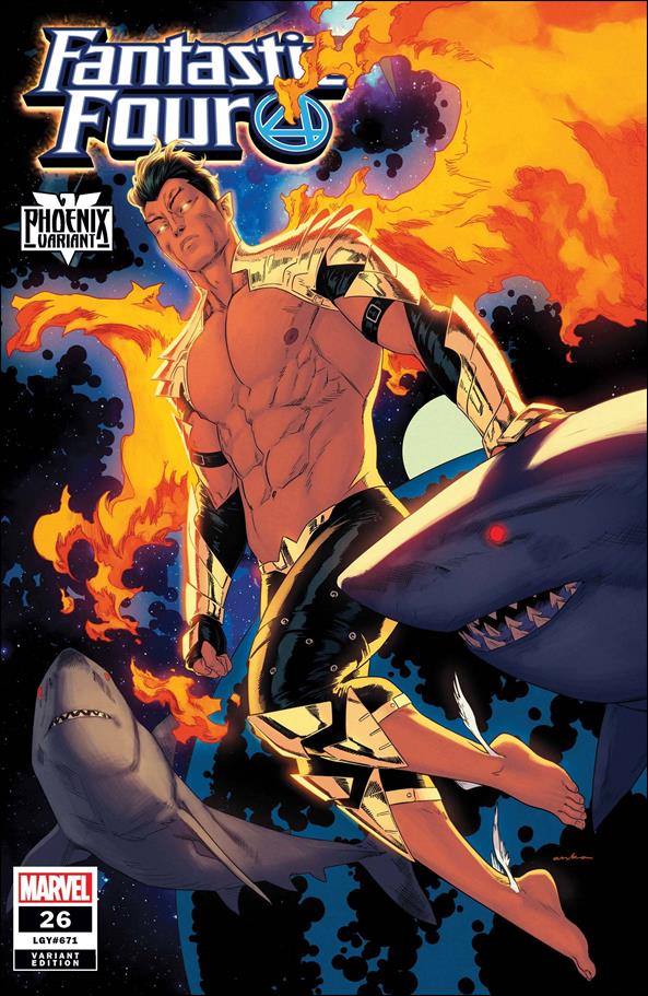 Fantastic Four (2018) issue 26-B Kris Anka Phoenix Cover
