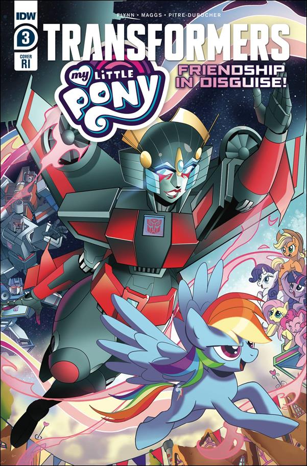 My Little Pony/Transformers issue 3-B Priscilla Tramontaro 1:10 Cover