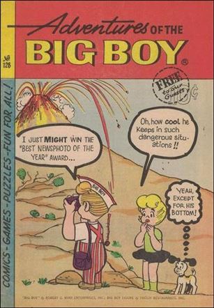 Adventures of the Big Boy issue 128 East Coast Cover