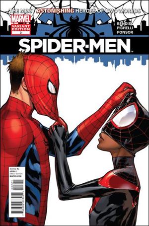 Spider-Men issue 2-C Sara Pichelli 1:100 Cover