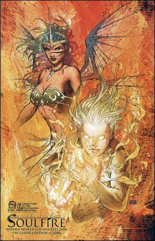 Michael Turner's Soulfire (2004) issue 6-B Wizard World Los Angeles Cover 1/2500