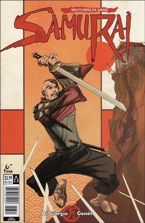 Samurai:  Brothers in Arms issue 3-B John McCrea Cover