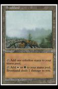 Magic the Gathering: Anthologies (Base Set) card 71 Brushland