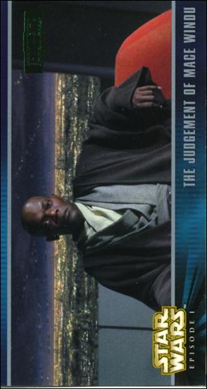 Star Wars: Episode I Widevision: Series 1 (Expansion Subset) card X-19 The Judgement of Mace Windu