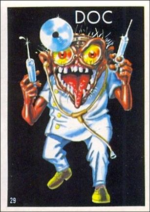 Ugly Stickers (1965) (Base Set) card 29 Doc
