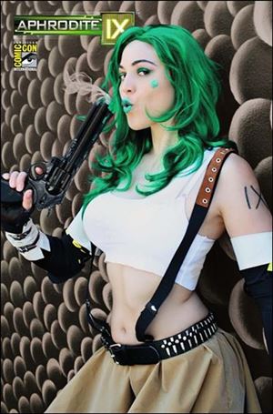 Aphrodite IX (2013) issue 3-D San Diego Comic-Con Photo Cover
