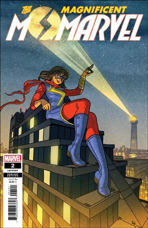 Magnificent Ms. Marvel issue 2-B Afu Chan 1:25 Cover