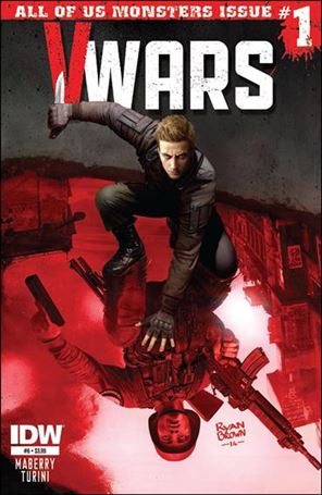 V-Wars issue 6 Ryan Brown Cover