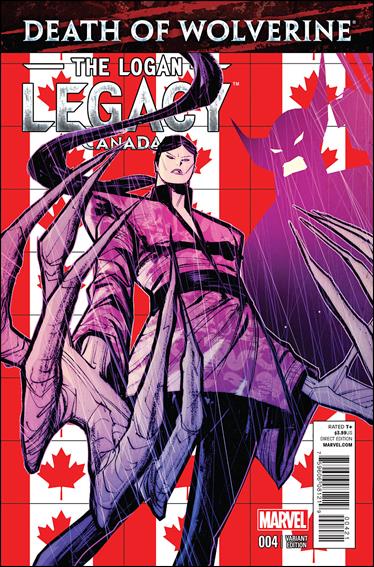 Death of Wolverine: The Logan Legacy issue 4-B Canadian Cover
