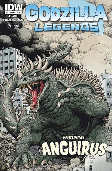 Godzilla Legends issue 1 Art Adams Cover