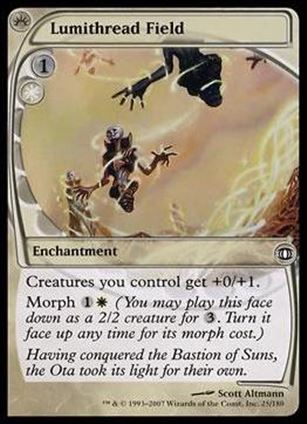 Magic the Gathering: Future Sight (Base Set) card 25 Lumithread Field