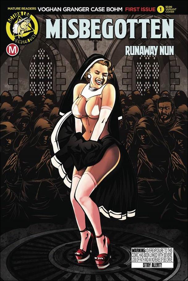 Misbegotten: Runaway Nun issue 1-B Justin Case "Marilyn" Cover
